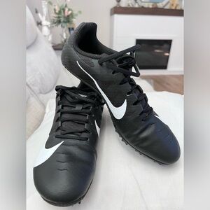 Nike Black and White Athletic Cleats